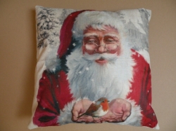 Dekorativní polštář 43x43cm - Santa