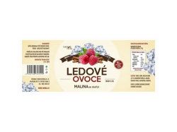 Ledové ovoce - MALINA SE SKOŘICÍ